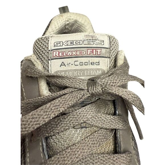 Skechers Skech Flex 2.0 Men’s 7 Athletic Shoes Gray Running Casual Comfort - Picture 5 of 9